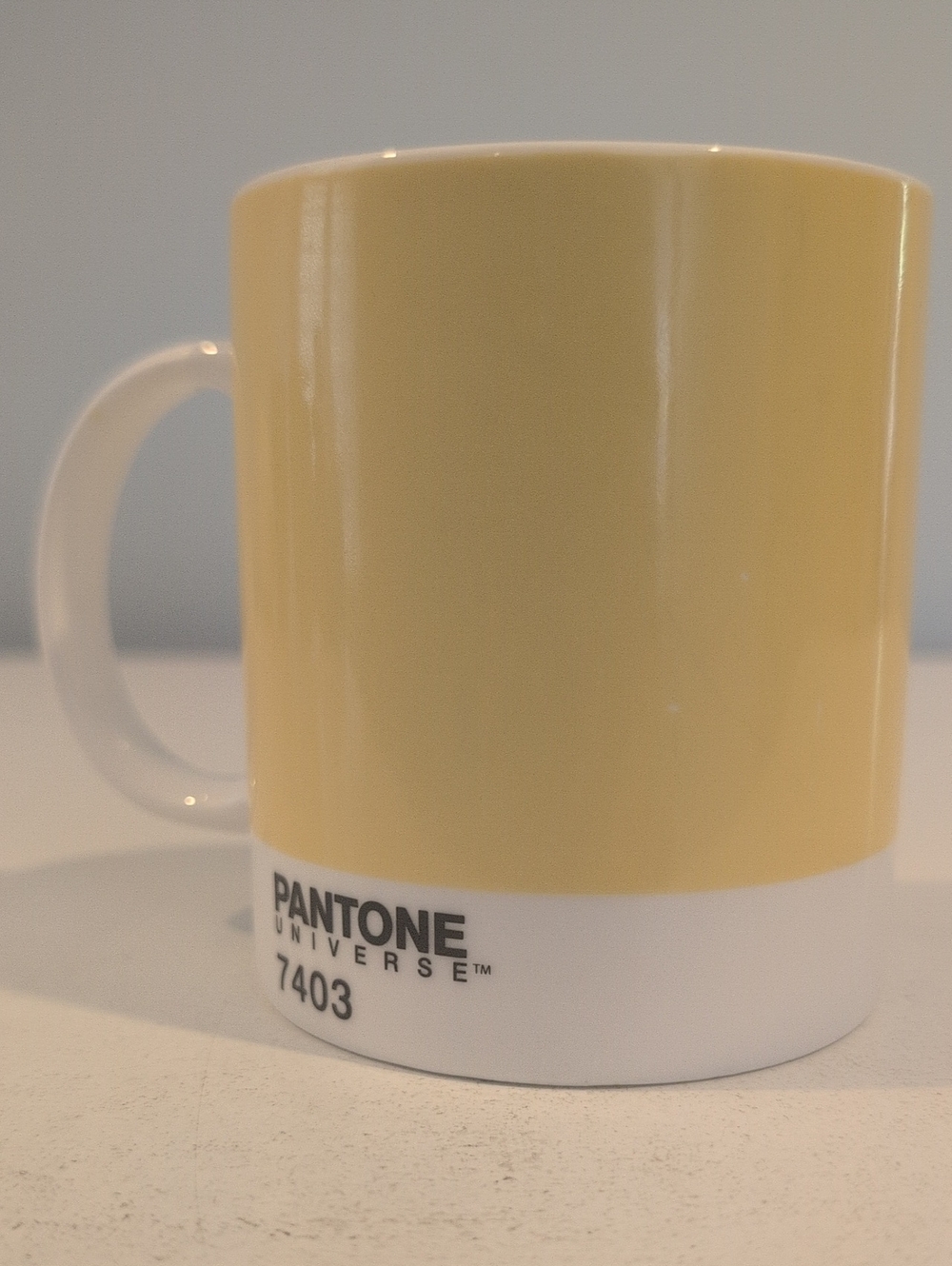 Pantone Universe 7403 Ceramic 12 Ounce Coffee Mug.